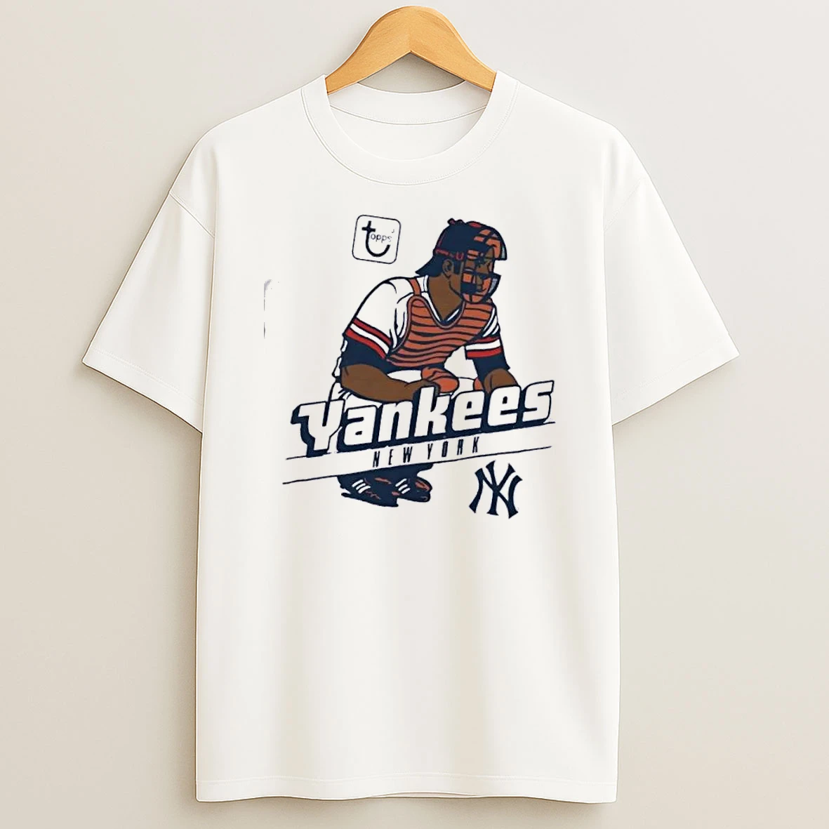 Topps New York Yankees Raglan Baseball T Shirt