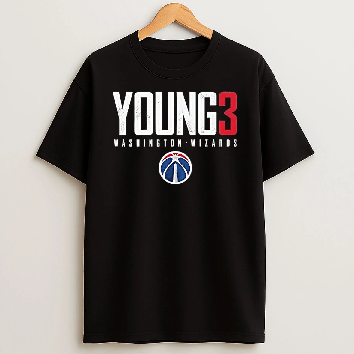 Trae Young 3 Washington Wizards Elite T Shirt