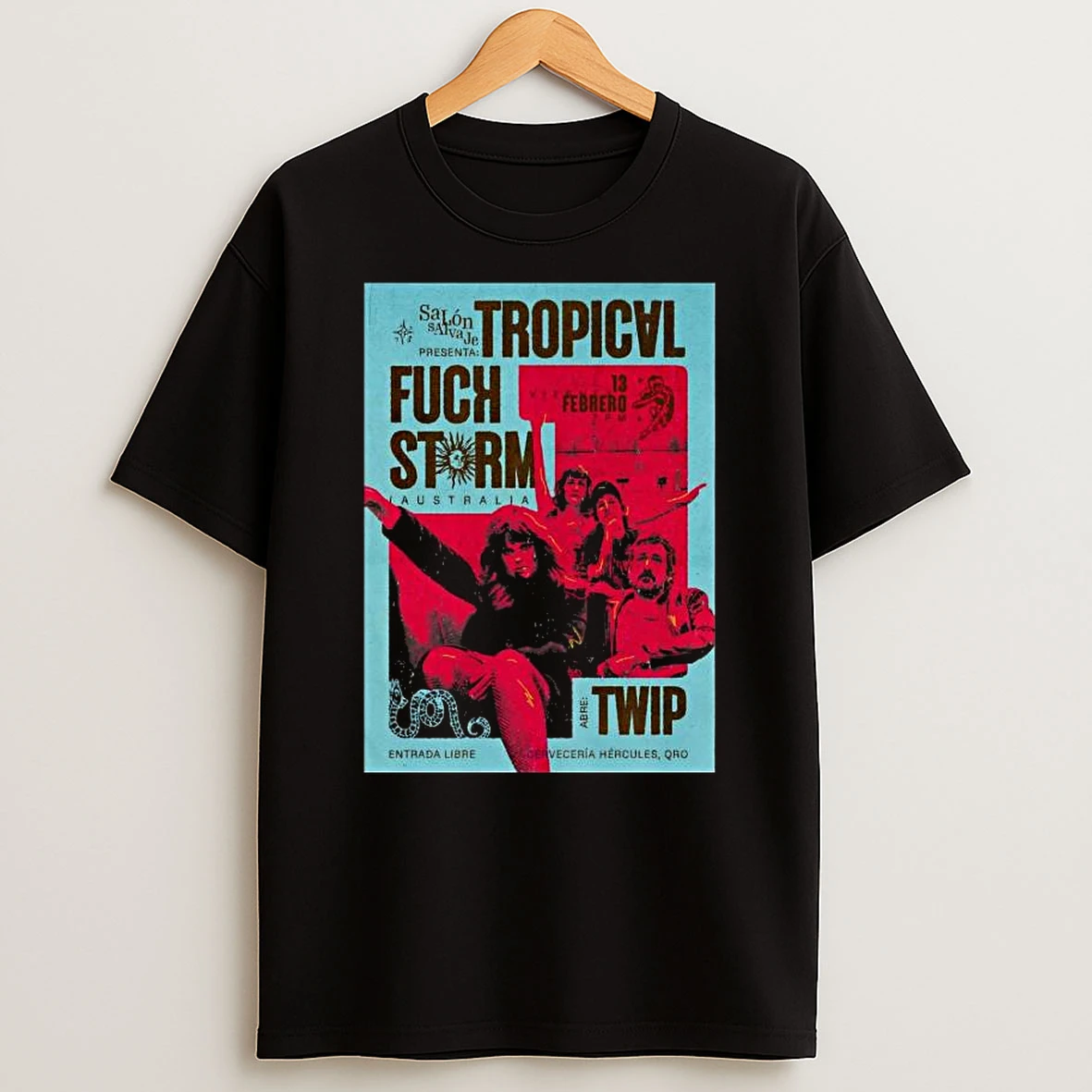Tropical Fuck Storm Feb 13 2026 In Queretaro Mexico T Shirt