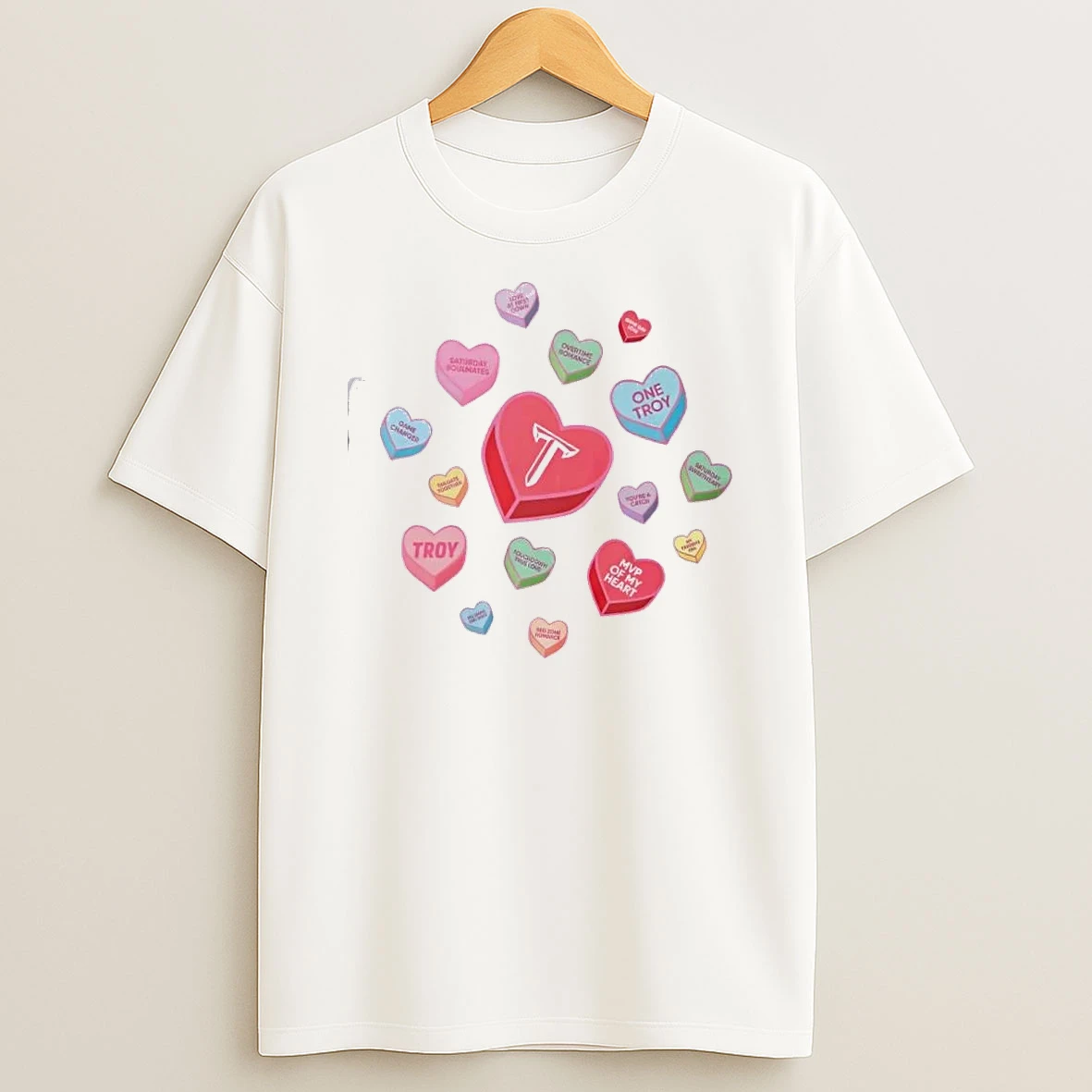 Troy Trojans Sweet Talk Valentines Day T Shirt