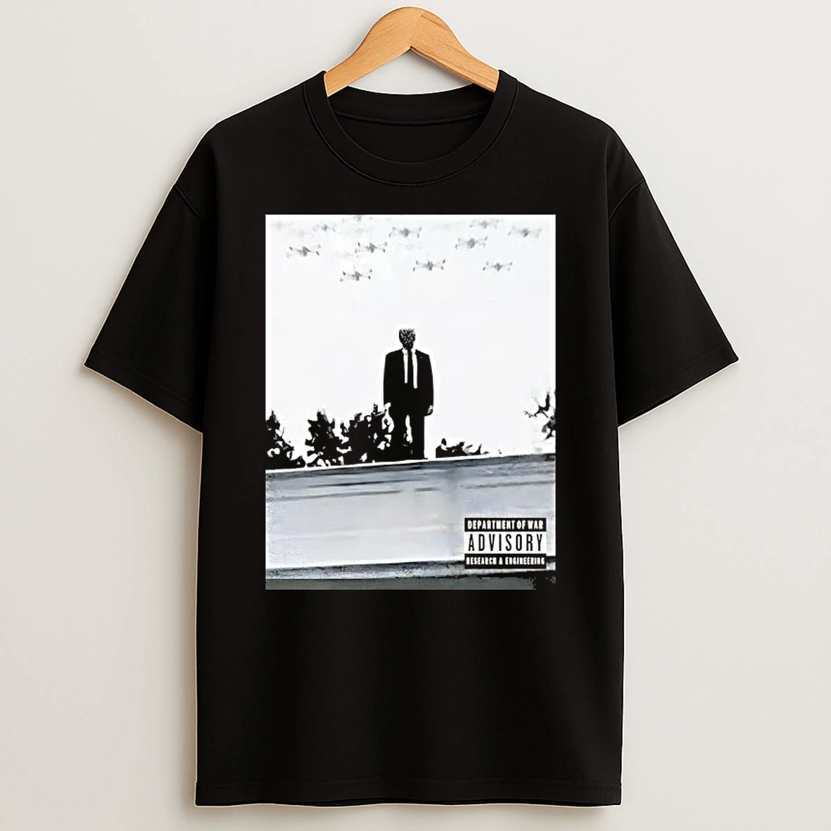 Trump Drone Photo Vintage T Shirt
