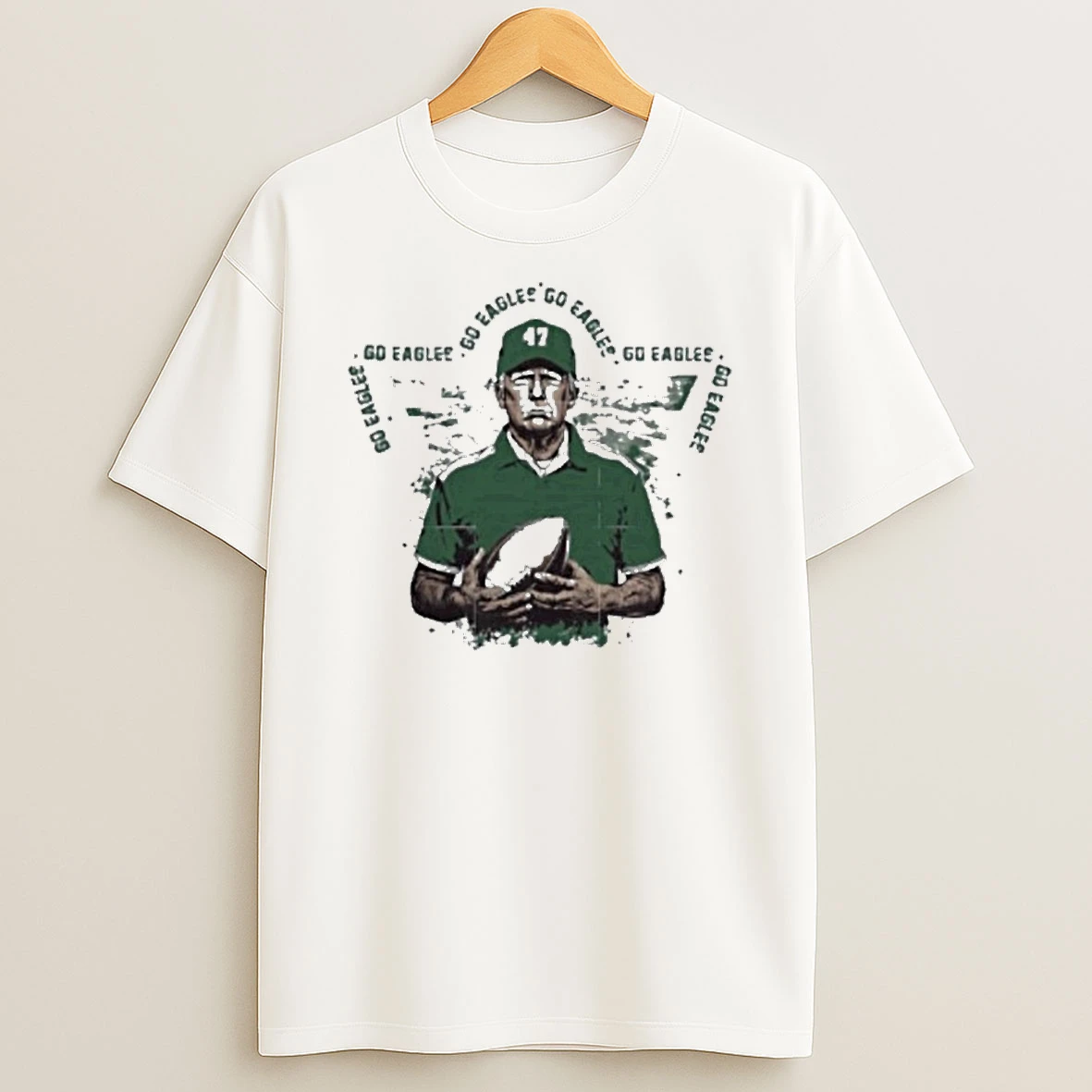 Trump Eagles Philly Philadelphia Girly Football T Shirt