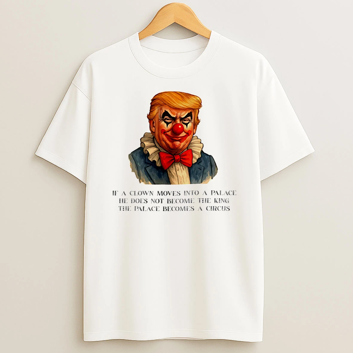 Trump Palace Circus Clown Quote T Shirt