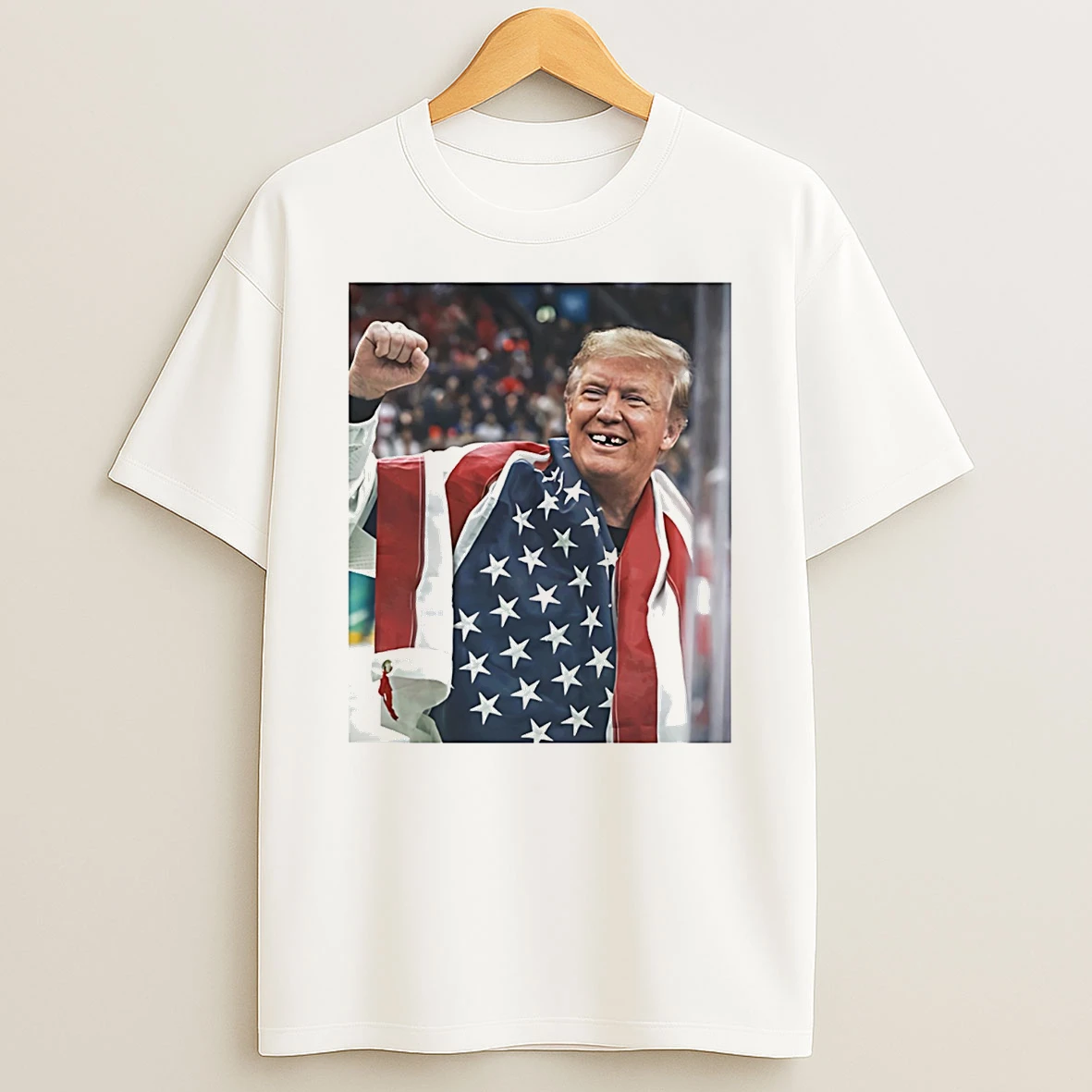 Trump Teeth Gold Usa Olympics Win T Shirt