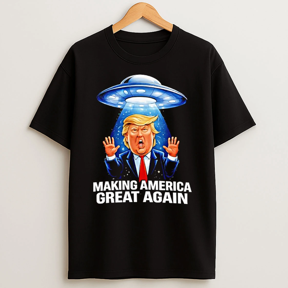 Trump Ufo Maga Making America Great Again T Shirt