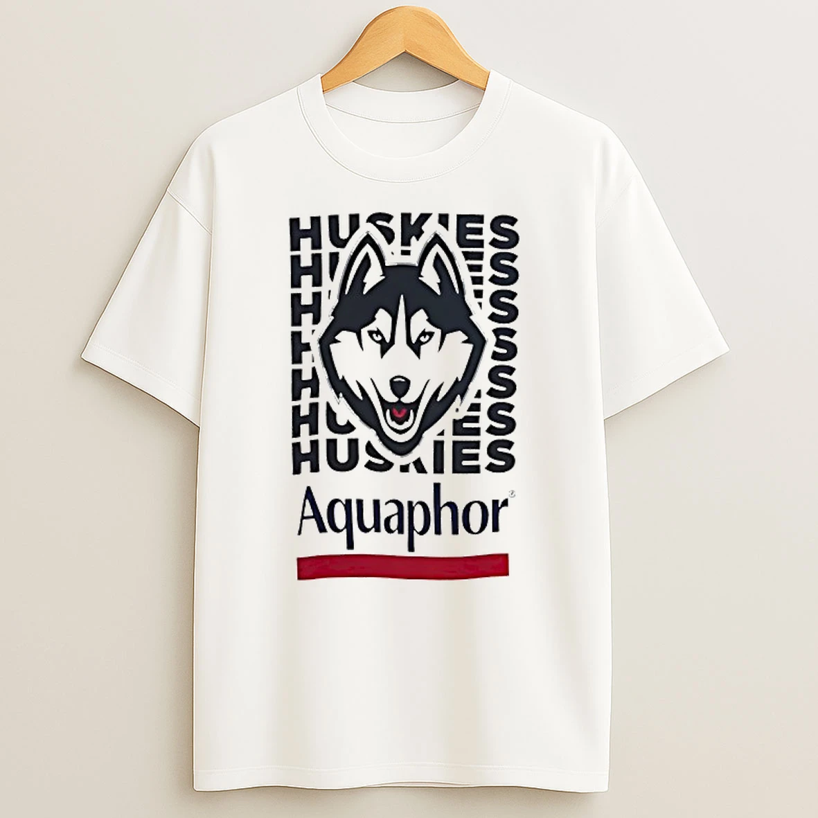 Uconn Huskies Aquaphor Basketball T Shirt