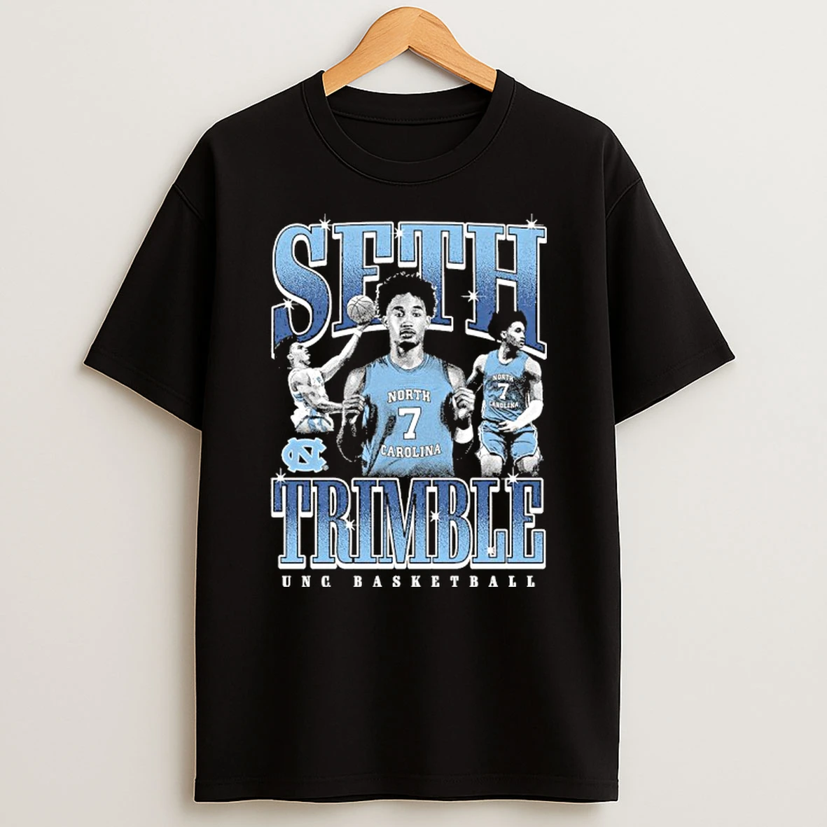 Unc Basketball Seth Trimble Night Night T Shirt