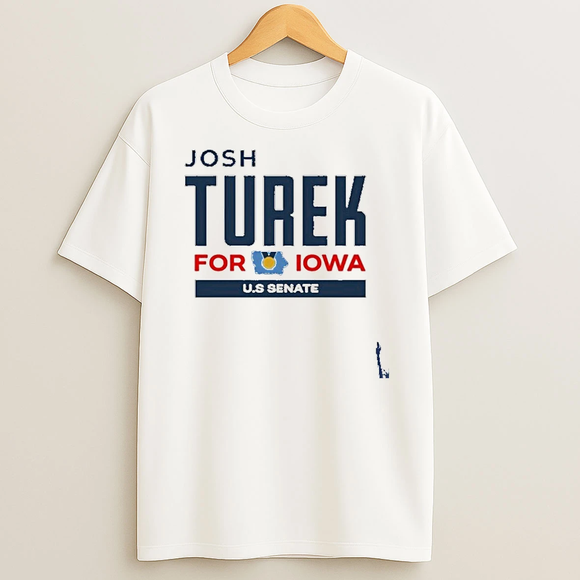 Us Senate Josh Turek For Iowa Logo T Shirt