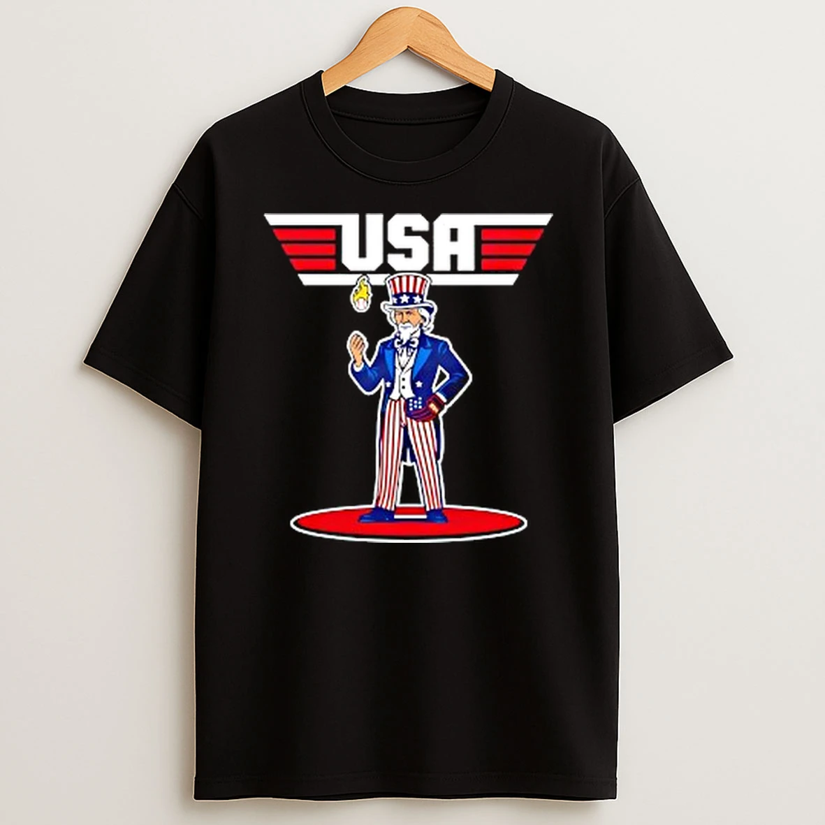 Usa Ace Uncle Sam T Shirt