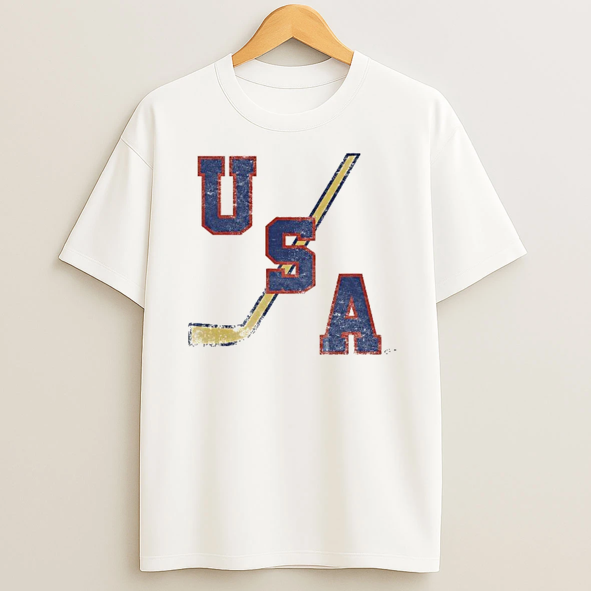 Usa Hockey Vintage T Shirt