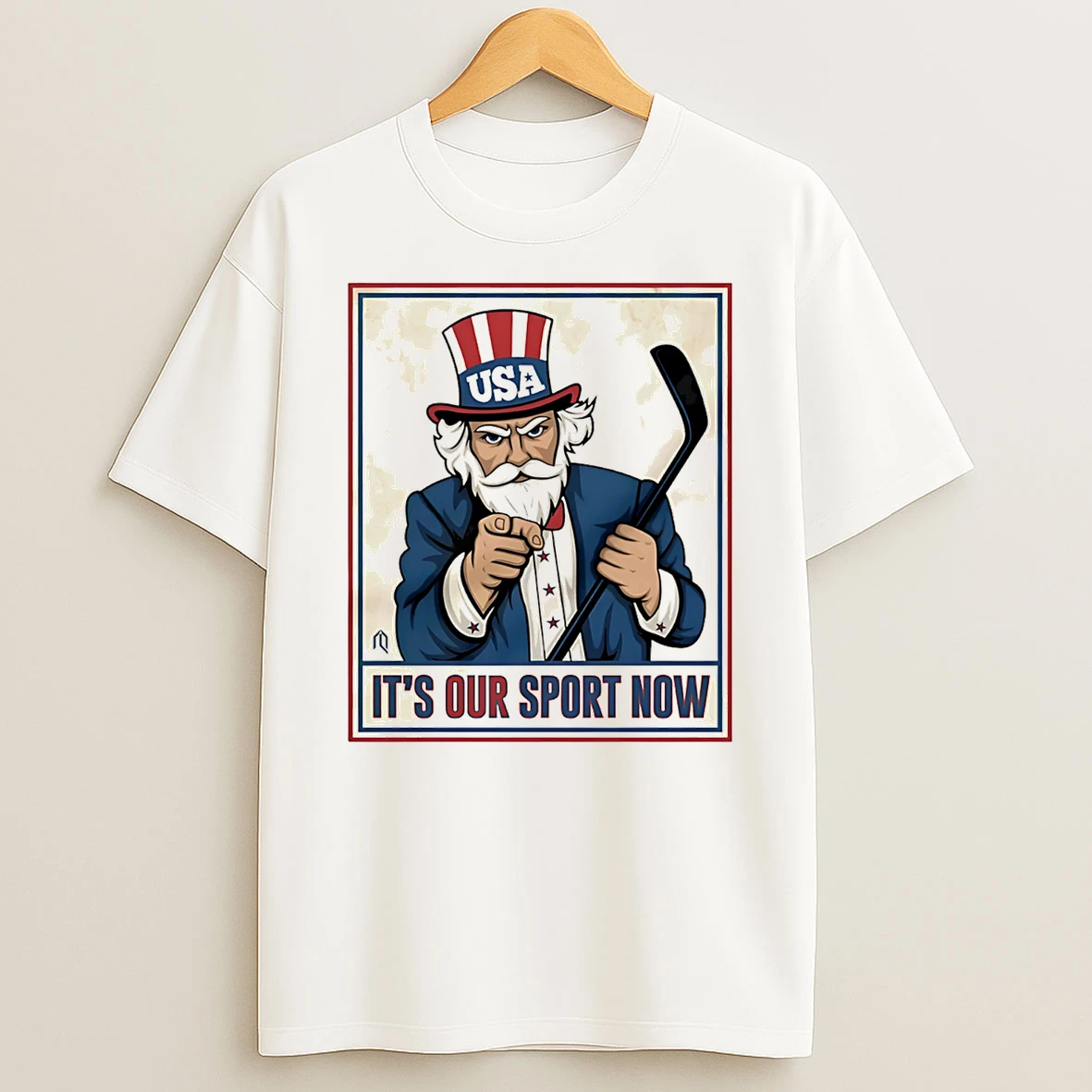 Usa Olympic Gold Medal Hockey Jack Hughes Its Our Sport Now T Shirt