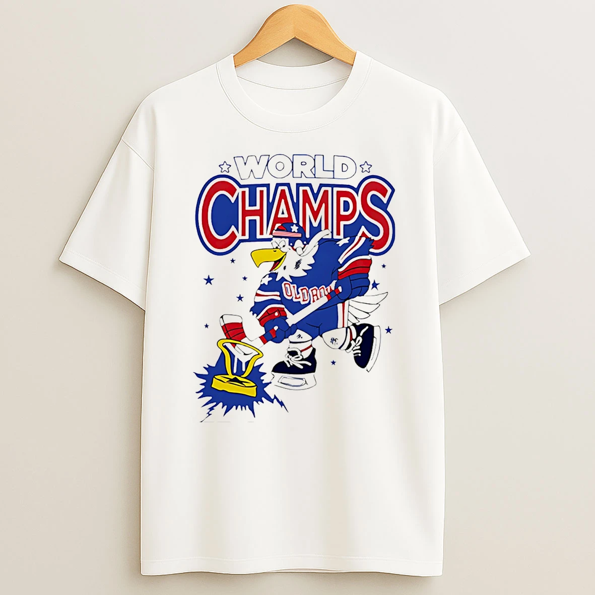 Usa Olympic Gold Medal Hockey Jack Hughes Mascot T Shirt