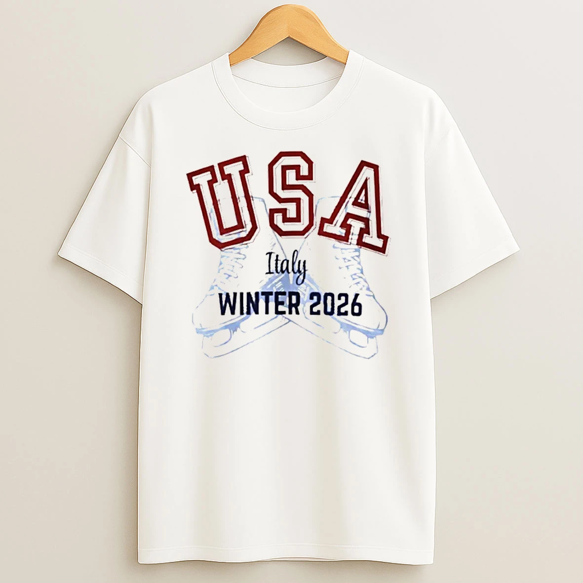 Usa Winter Sports 2026 Italy T Shirt