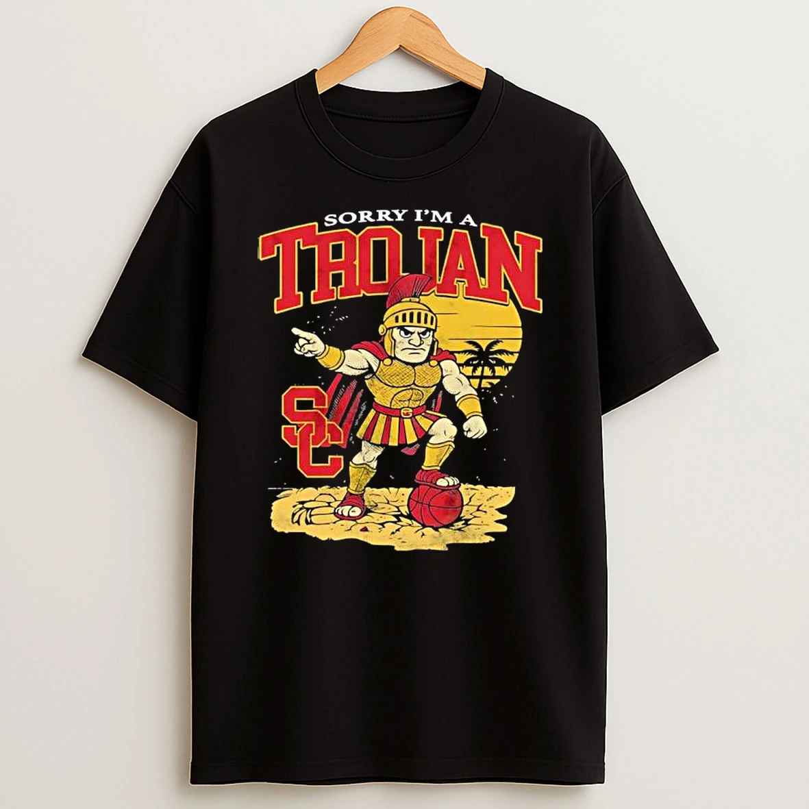 Usc Trojans Sc Interlock Sorry Im A Trojan T Shirt