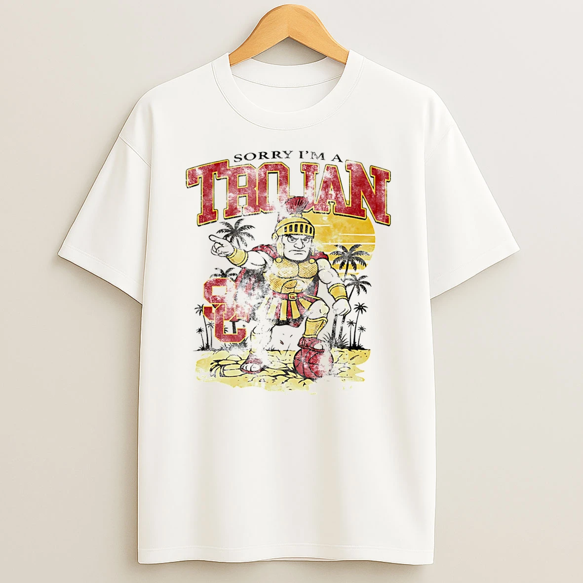 Usc Trojans Sorry Im A Trojan Vintage T Shirt