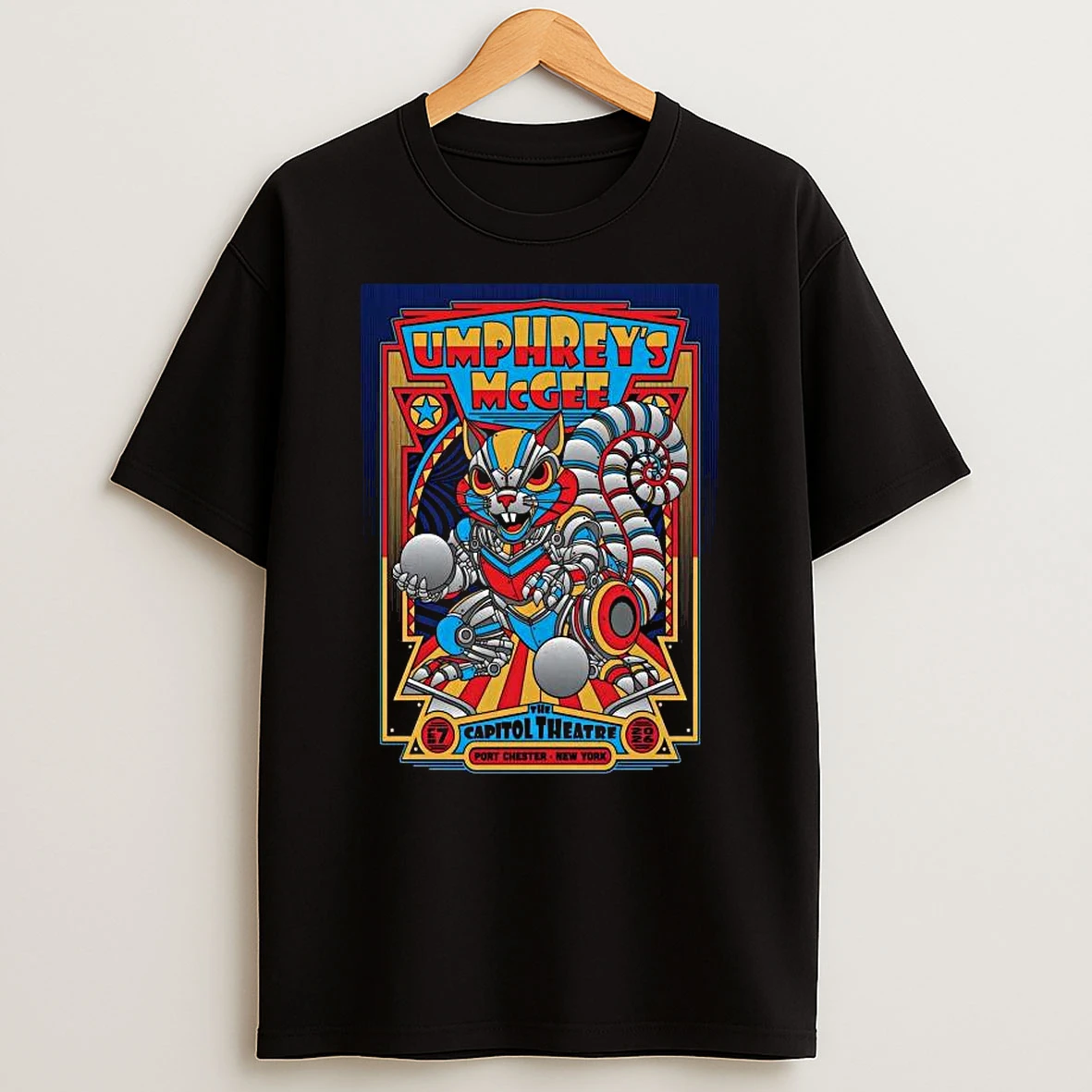 Umphreys Mcgee Port Chester Ny Feb 27 2026 T Shirt