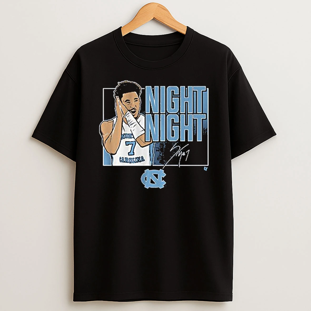 Unc Basketball Seth Trimble Said Night Night T Shirt