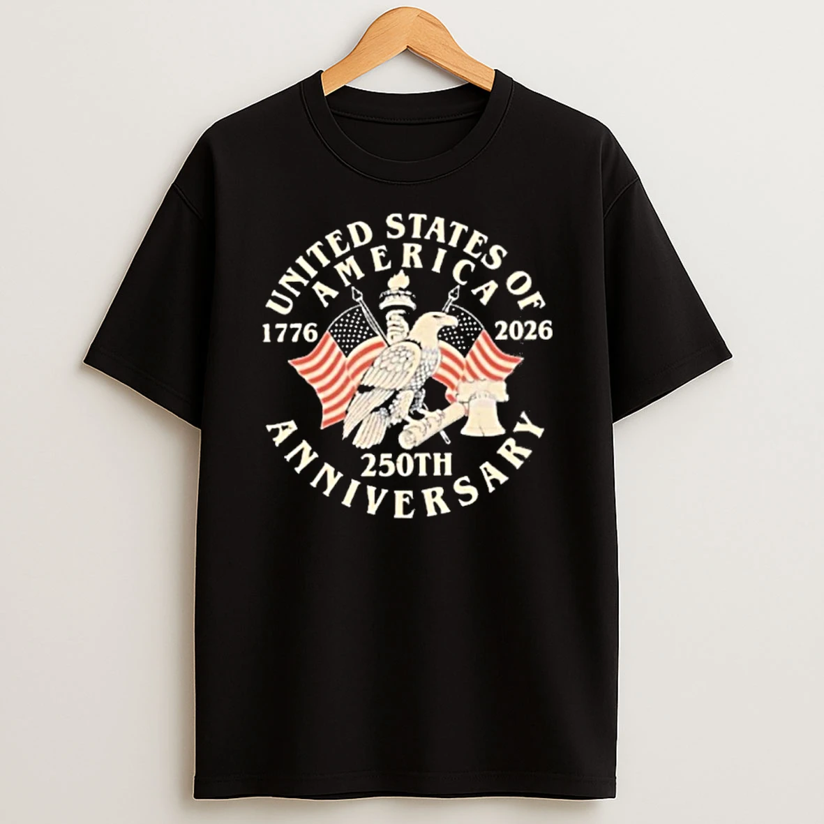 Usa 250th Anniversary Usa Flag T Shirt