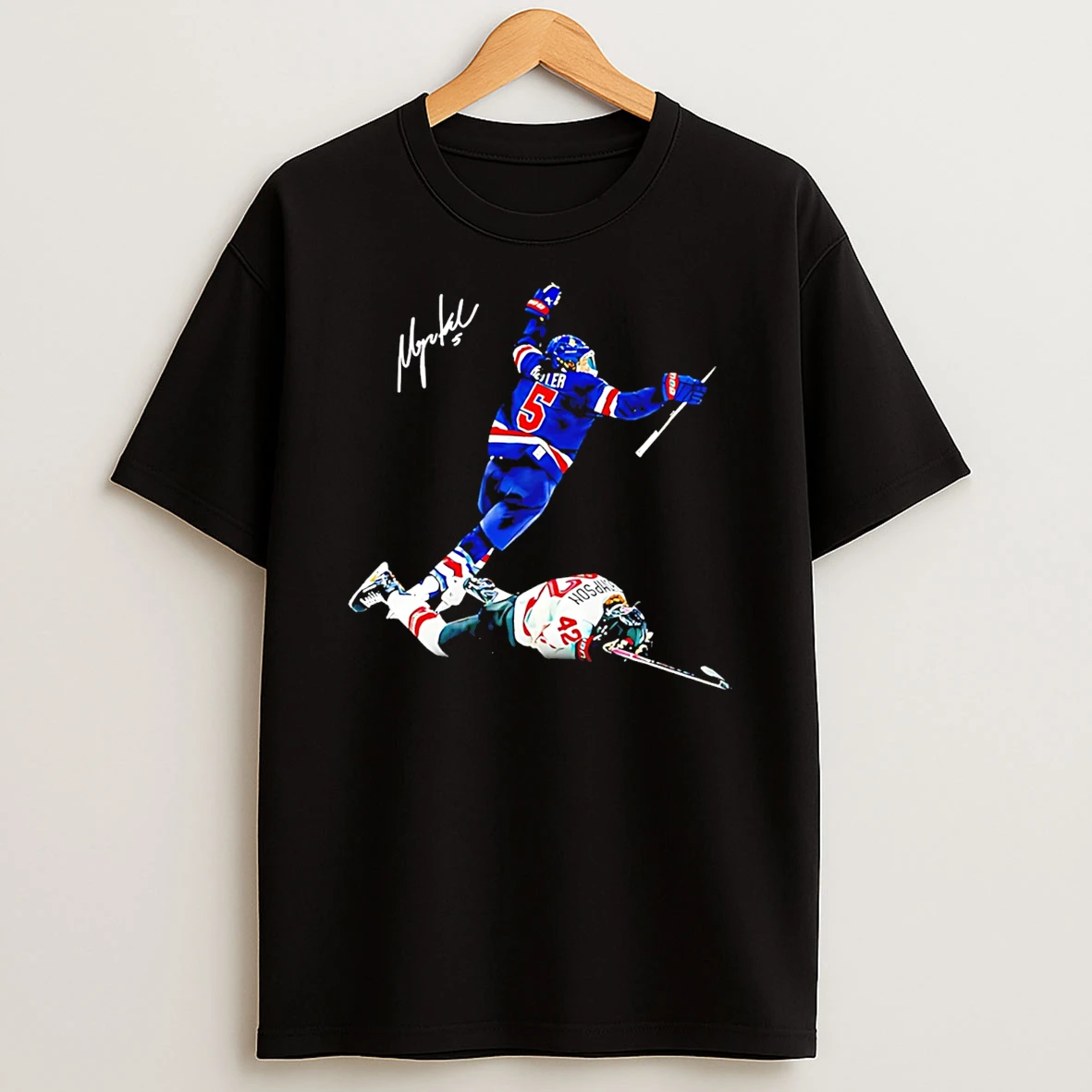 Usa Hockey Champions Golden Goal Signature T Shirt