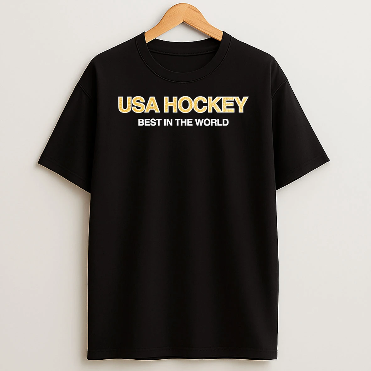 Usa Hockey Is Gold Best In The World T Shirt