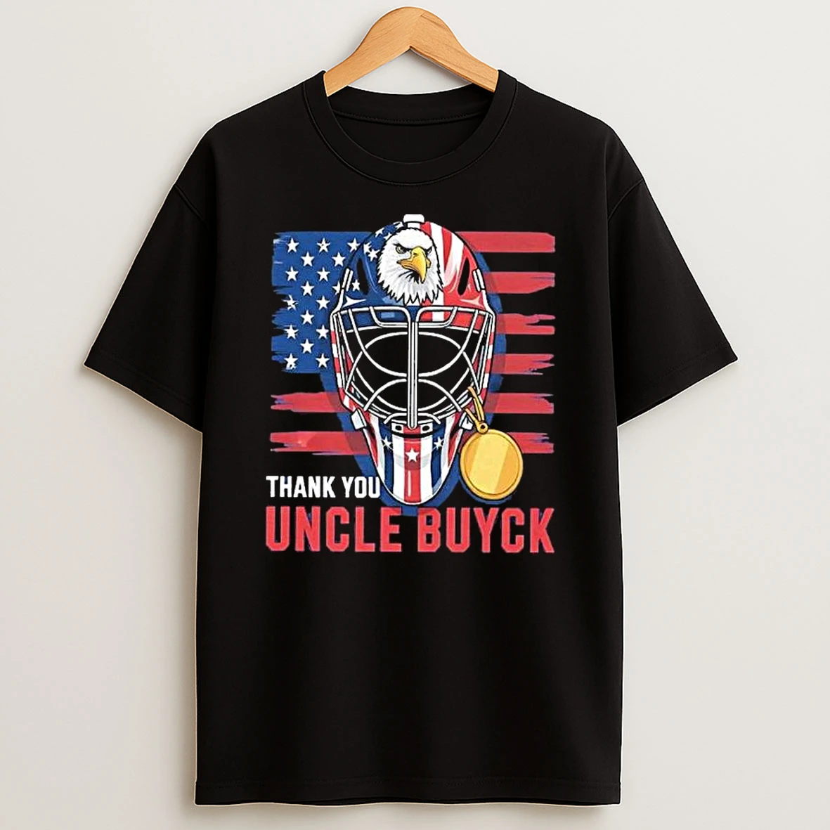 Usa Hockey Thank You Uncle Buyck T Shirt