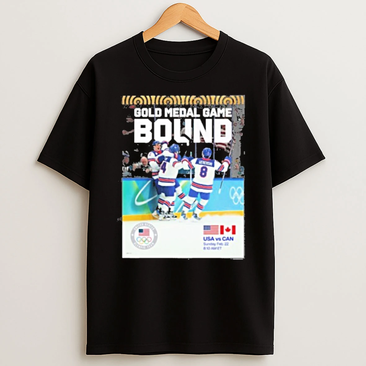 Usa Vs Gold Medal Game Bound T Shirt