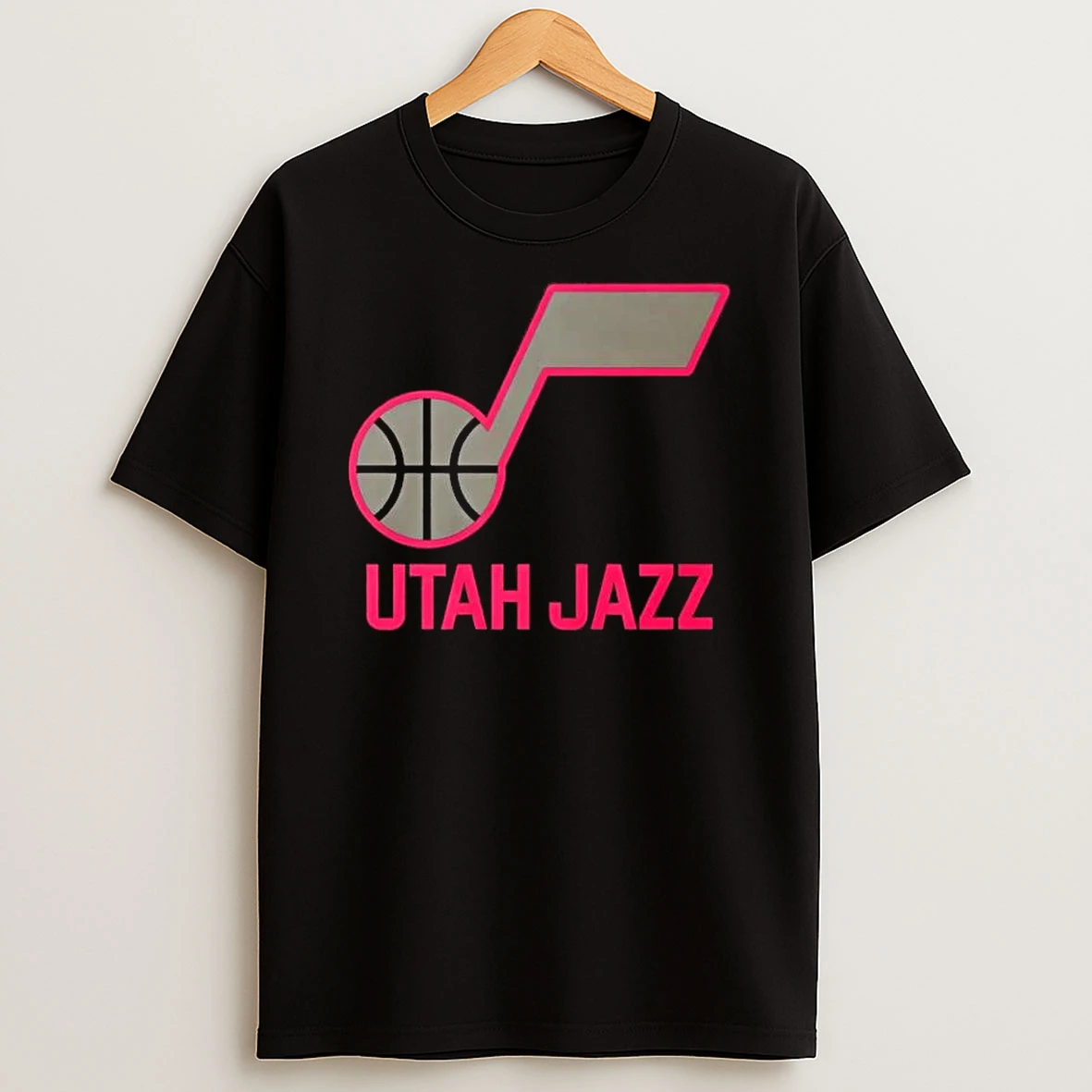 Utah Jazz Highlight Reel Logo T Shirt