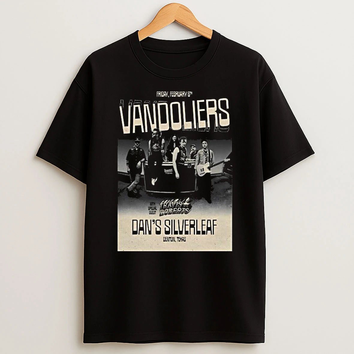 Vandoliers Tour Denton Tx On Feb 6 2026 T Shirt