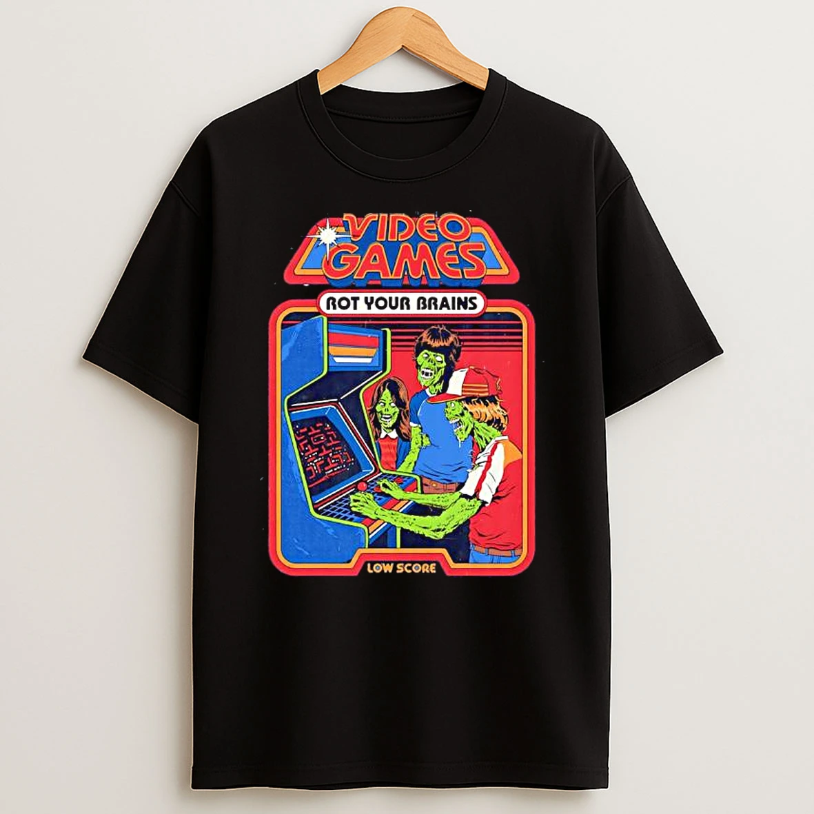 Video Games Rot Your Brains T Shirt