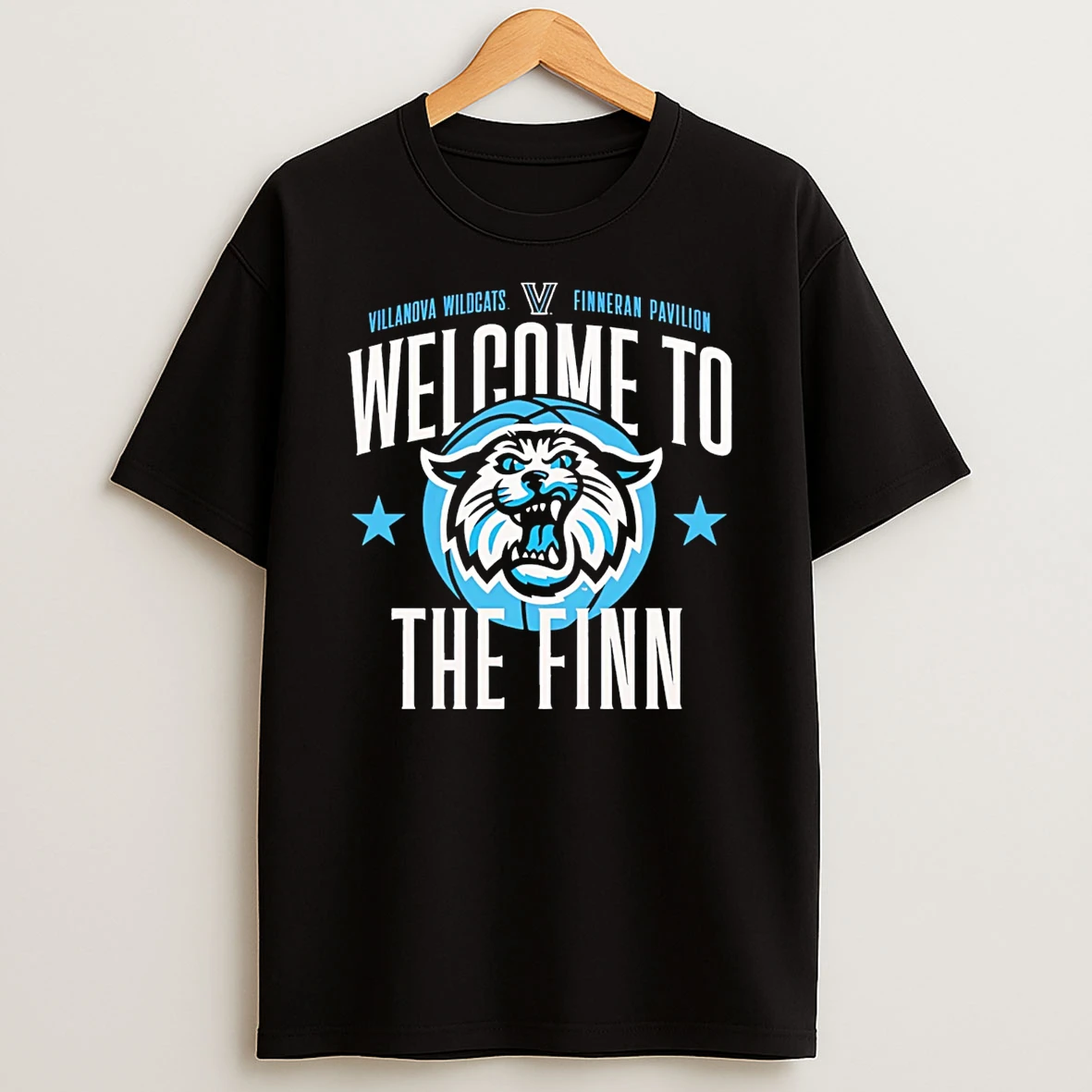 Villanova Basketball Finneran Pavilion Welcome To The Finn Vintage T Shirt