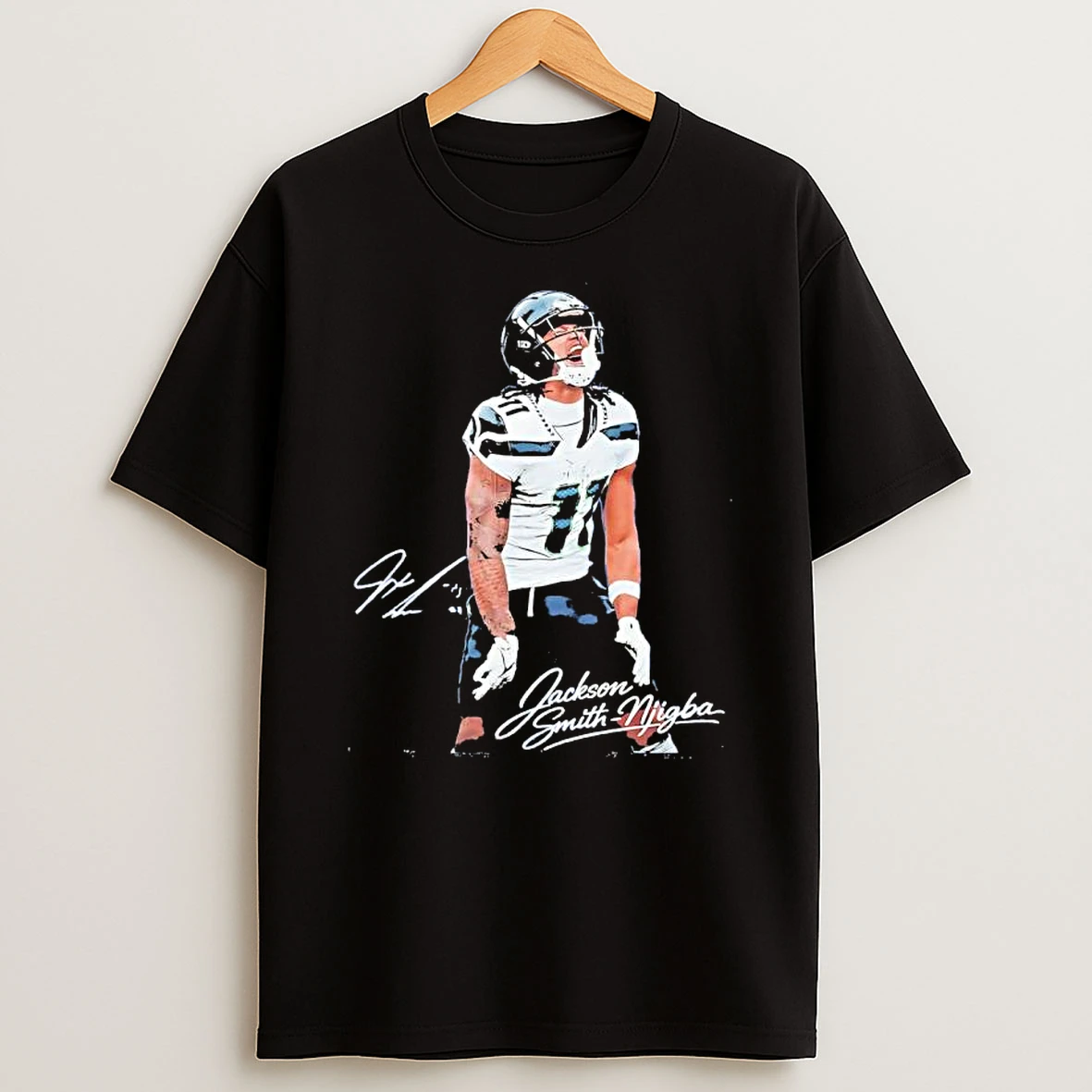 Vintage Jaxon Smith Njigba Signature Moment Graphic T Shirt