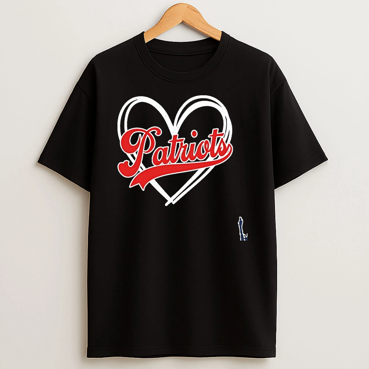 Vintage Patriots Fan School Spirit T Shirt