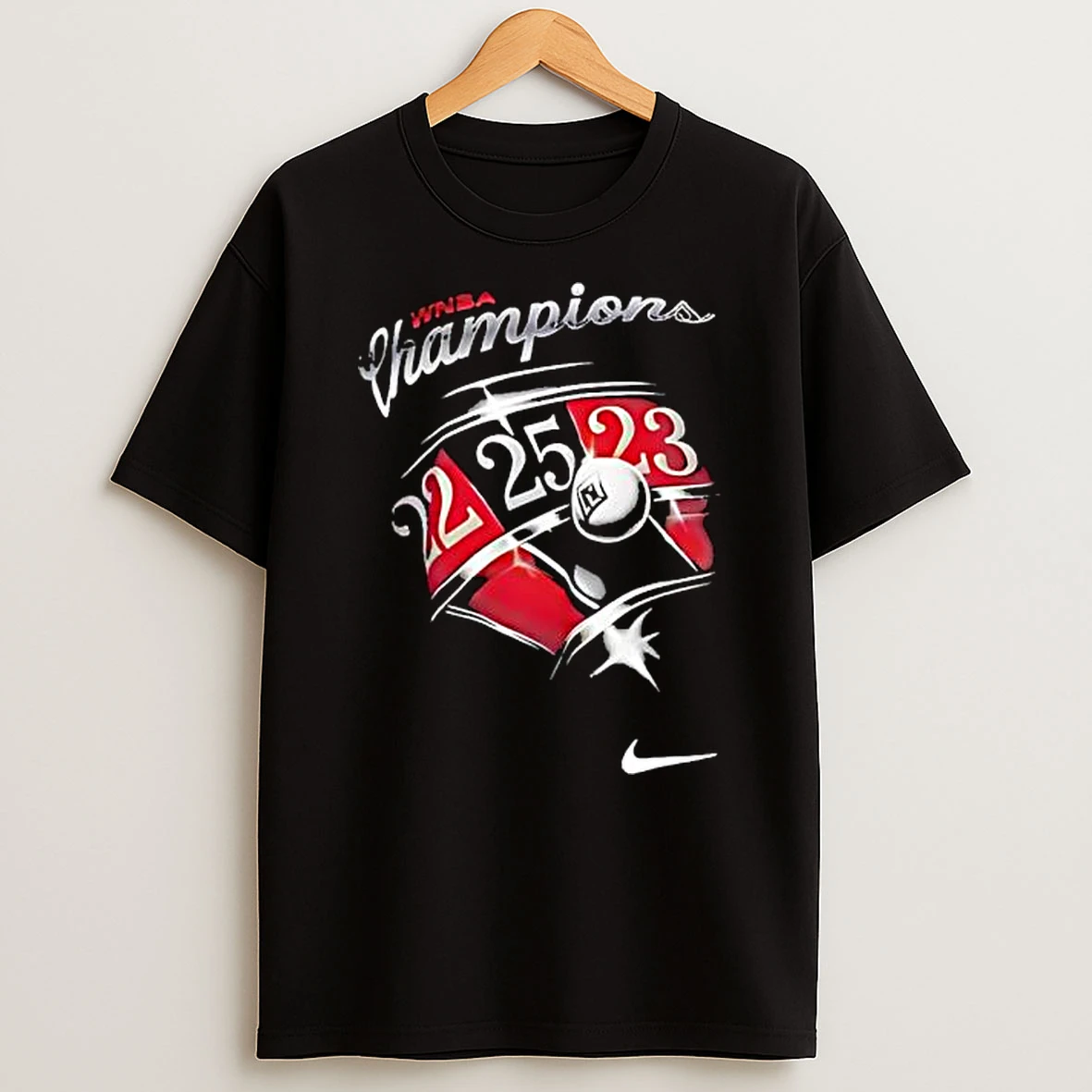 Wnba Champions Las Vegas Aces Basketball T Shirt