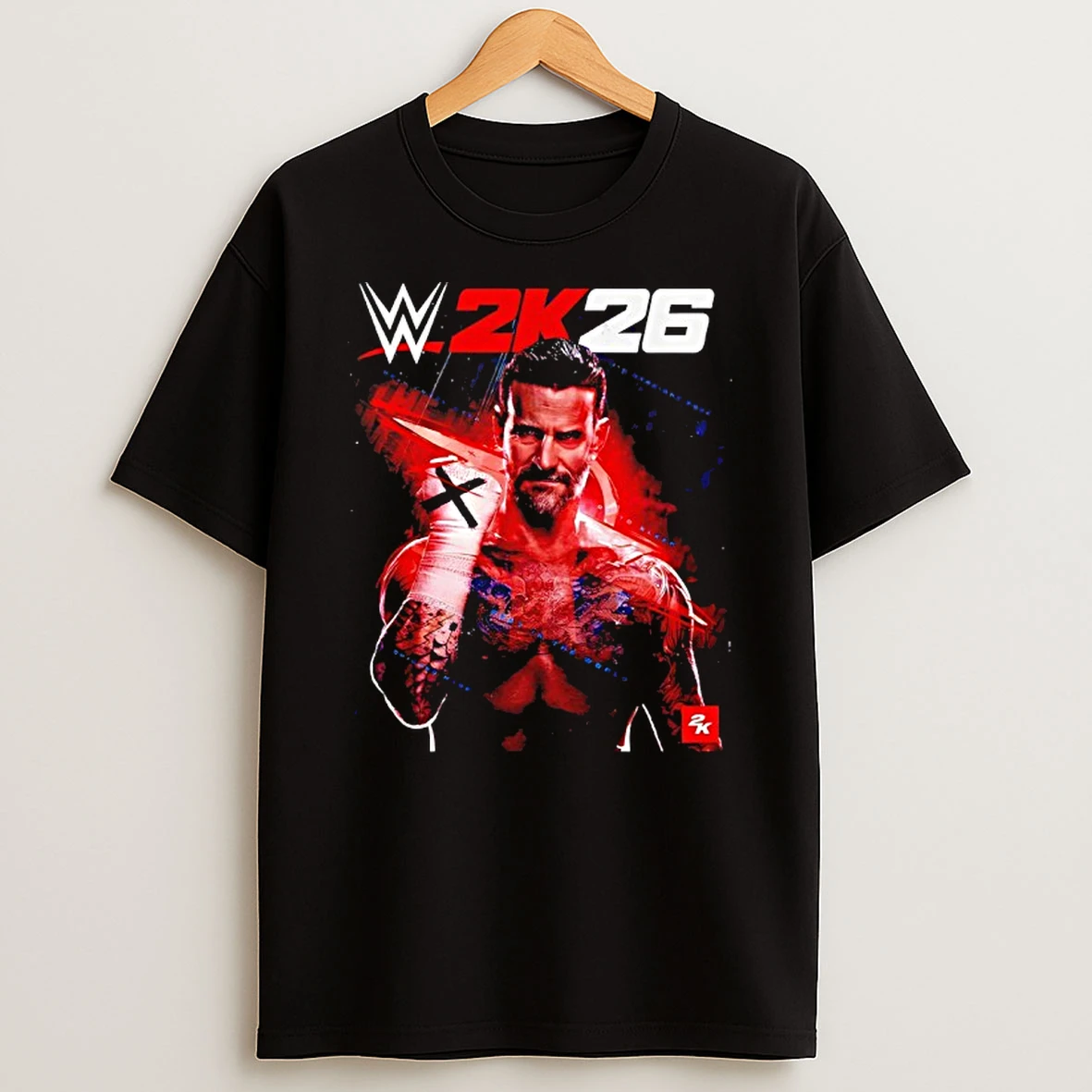 Wwe 2k26 Standard Best In The World Cm Punk T Shirt