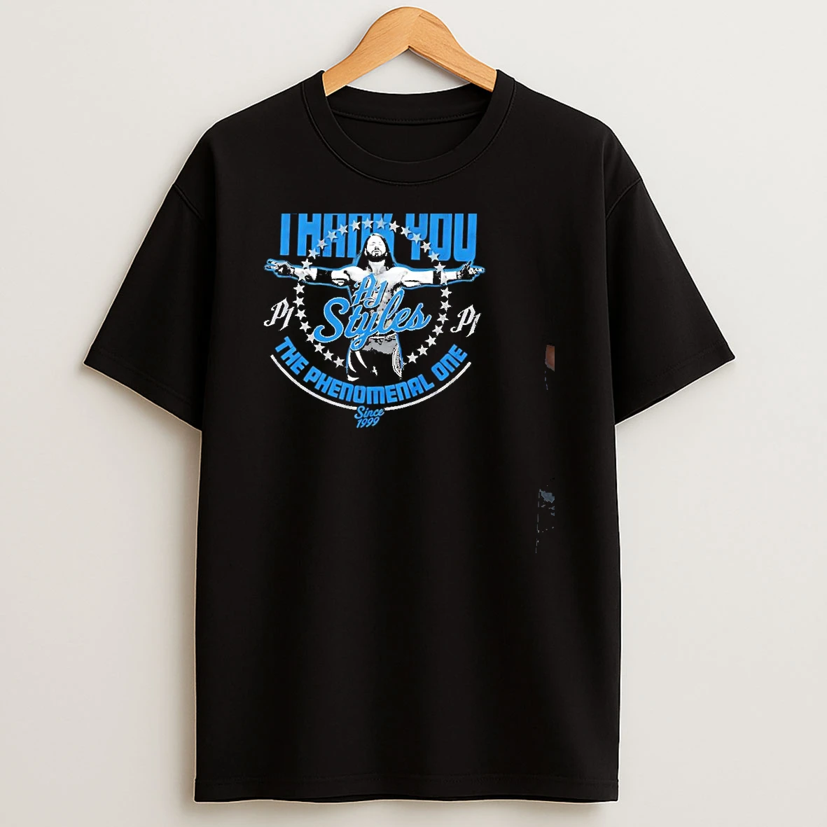 Wwe Aj Styles The Phenomenal One Thank You Since 1999 T Shirt