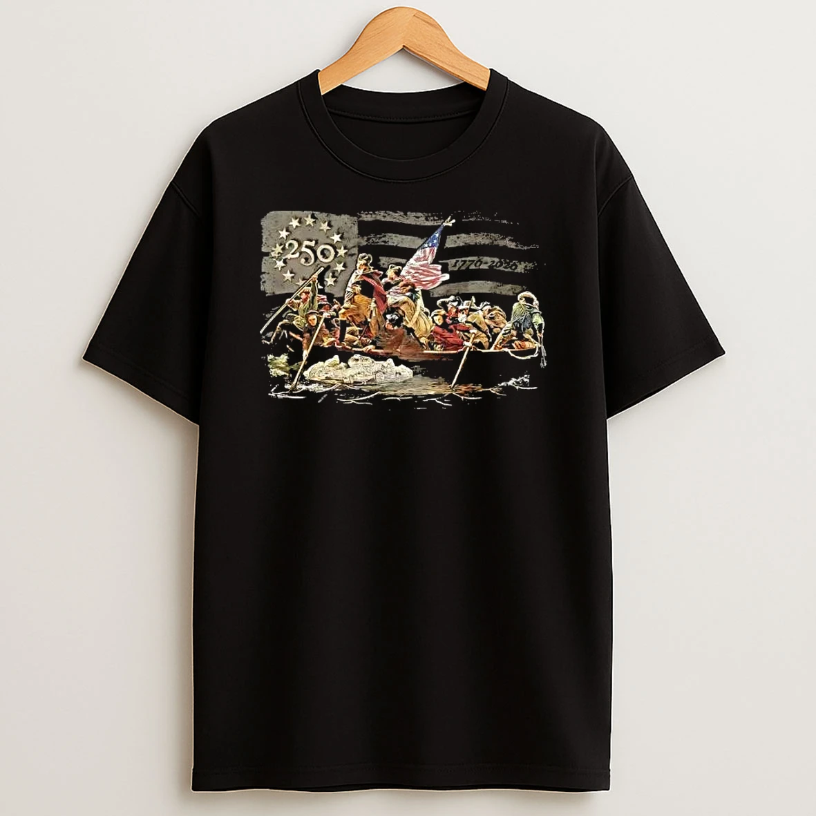 Washington 250 Years 1776 2026 Us Flag T Shirt