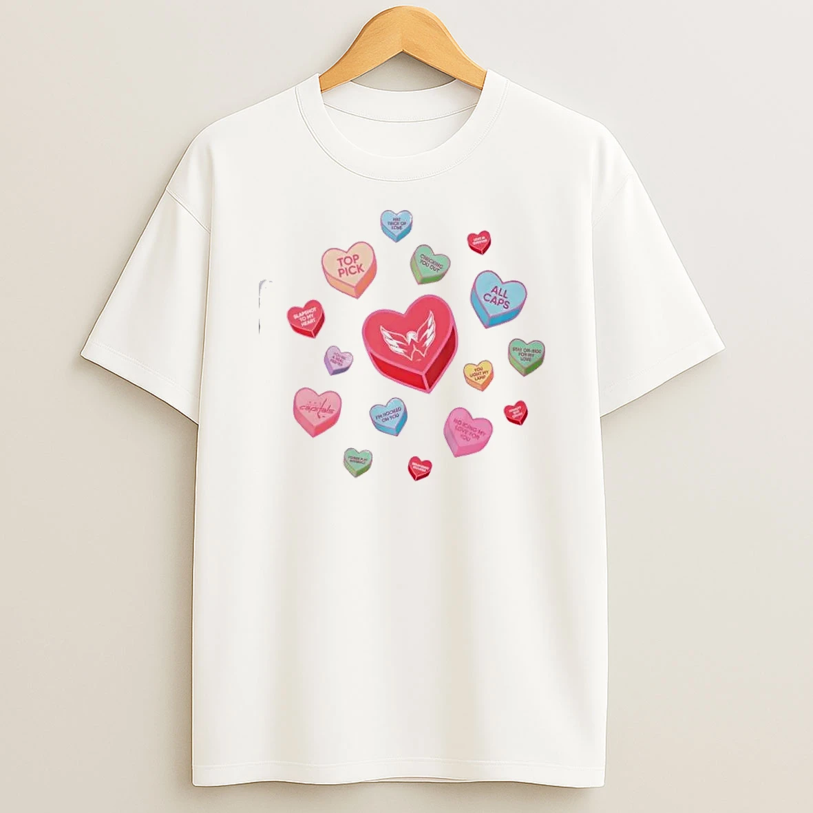 Washington Capitals Sweet Talk Valentines Day T Shirt