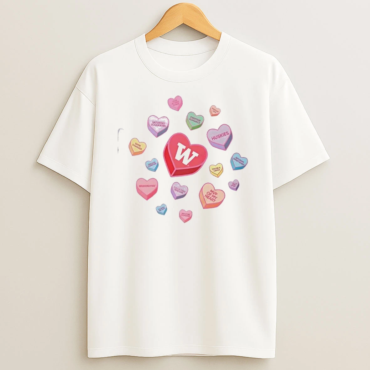 Washington Huskies Sweet Talk Valentines Day T Shirt
