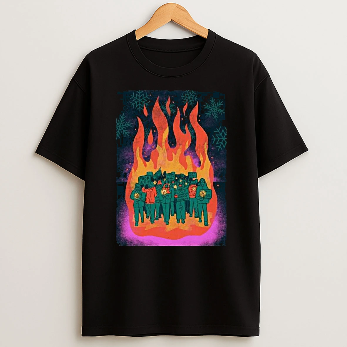 We Are A Flame In The Cold T Shirt
