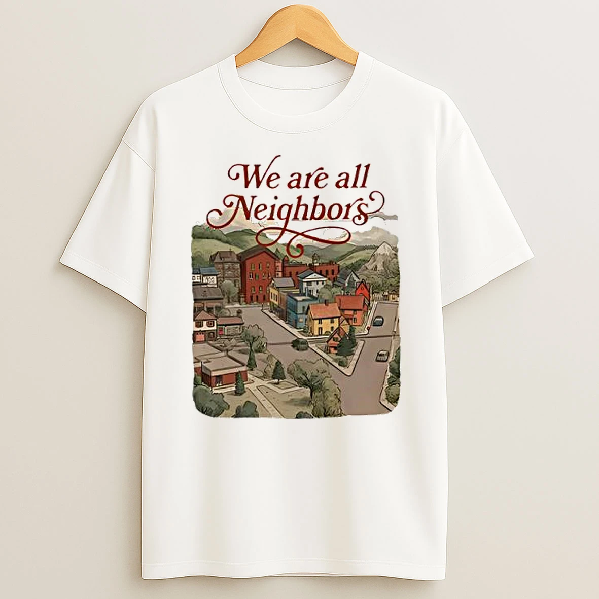 We Are All Neighbors Anti Ice T Shirt
