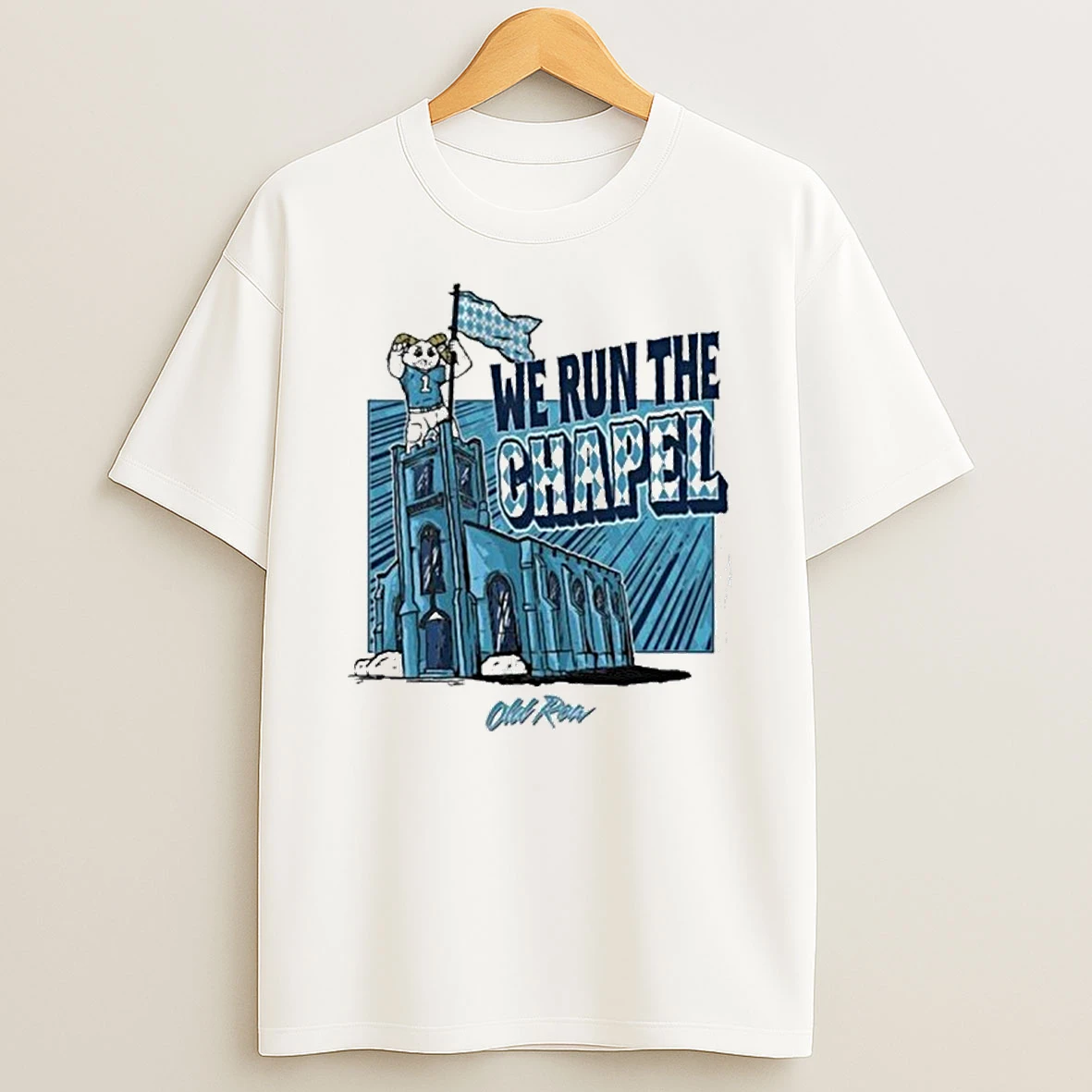 We Run The Chapel T Shirt