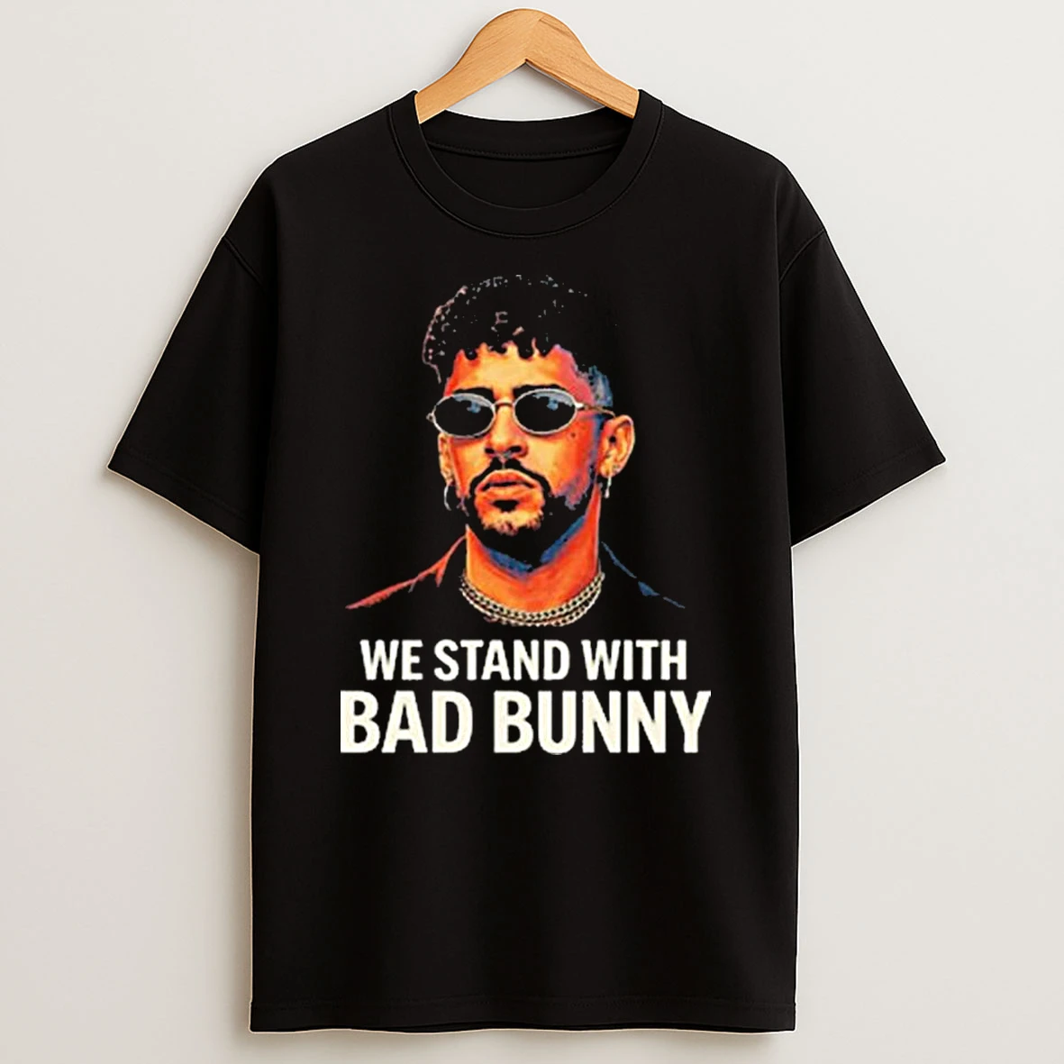 We Stand With Bad Bunny T Shirt