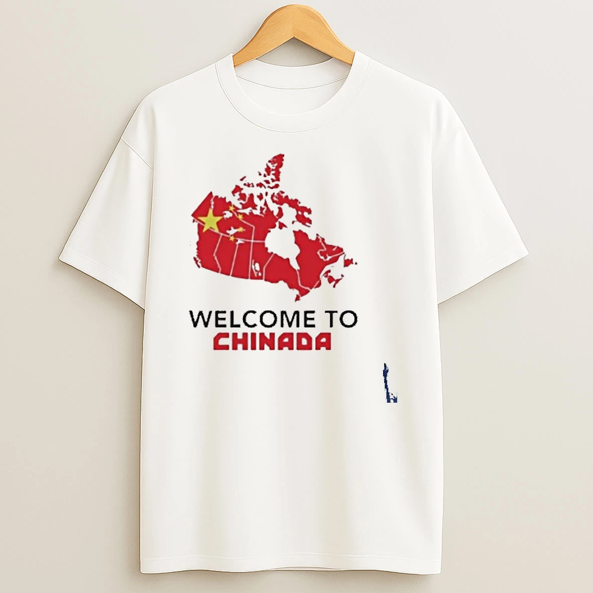 Welcome To Chinada China X Canada Map T Shirt