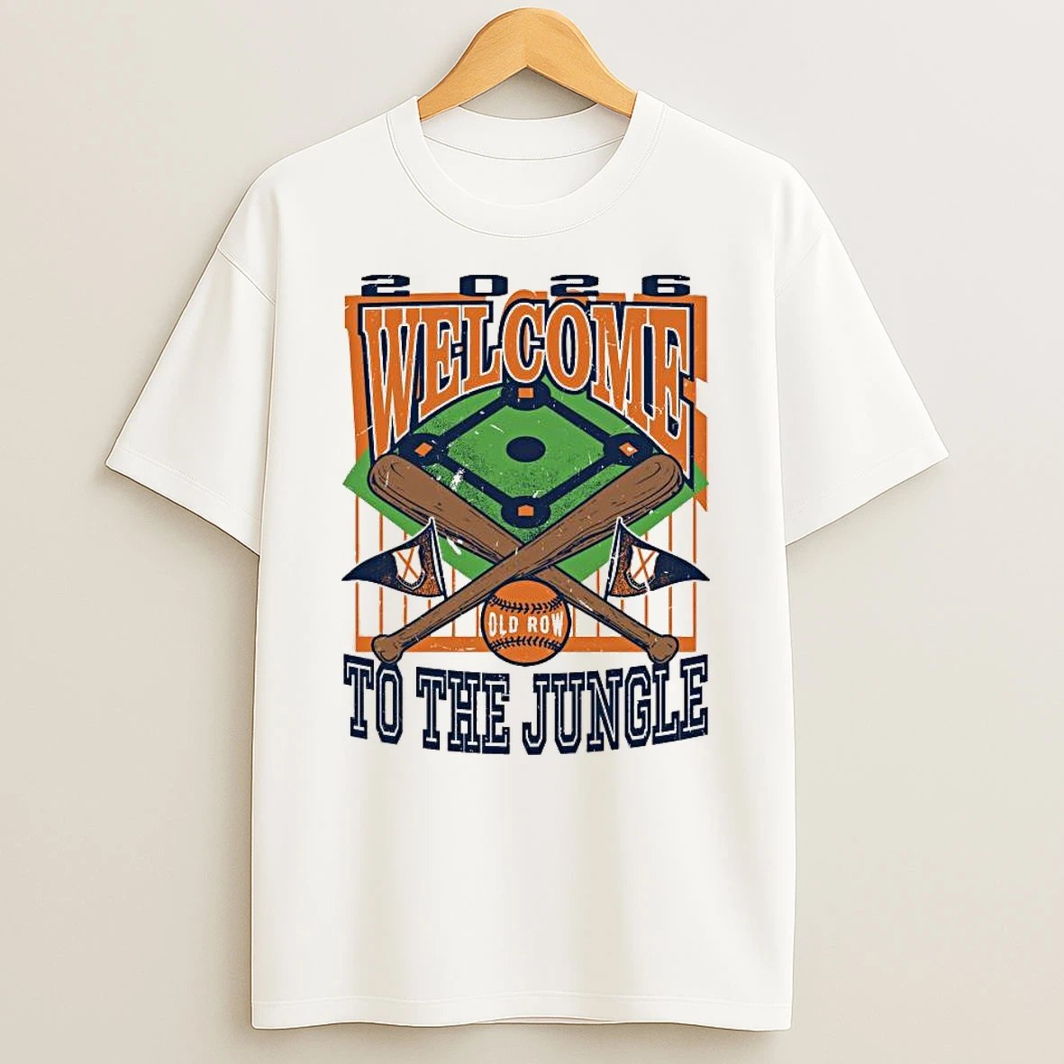 Welcome To The Jungle Baseball 2026 T Shirt