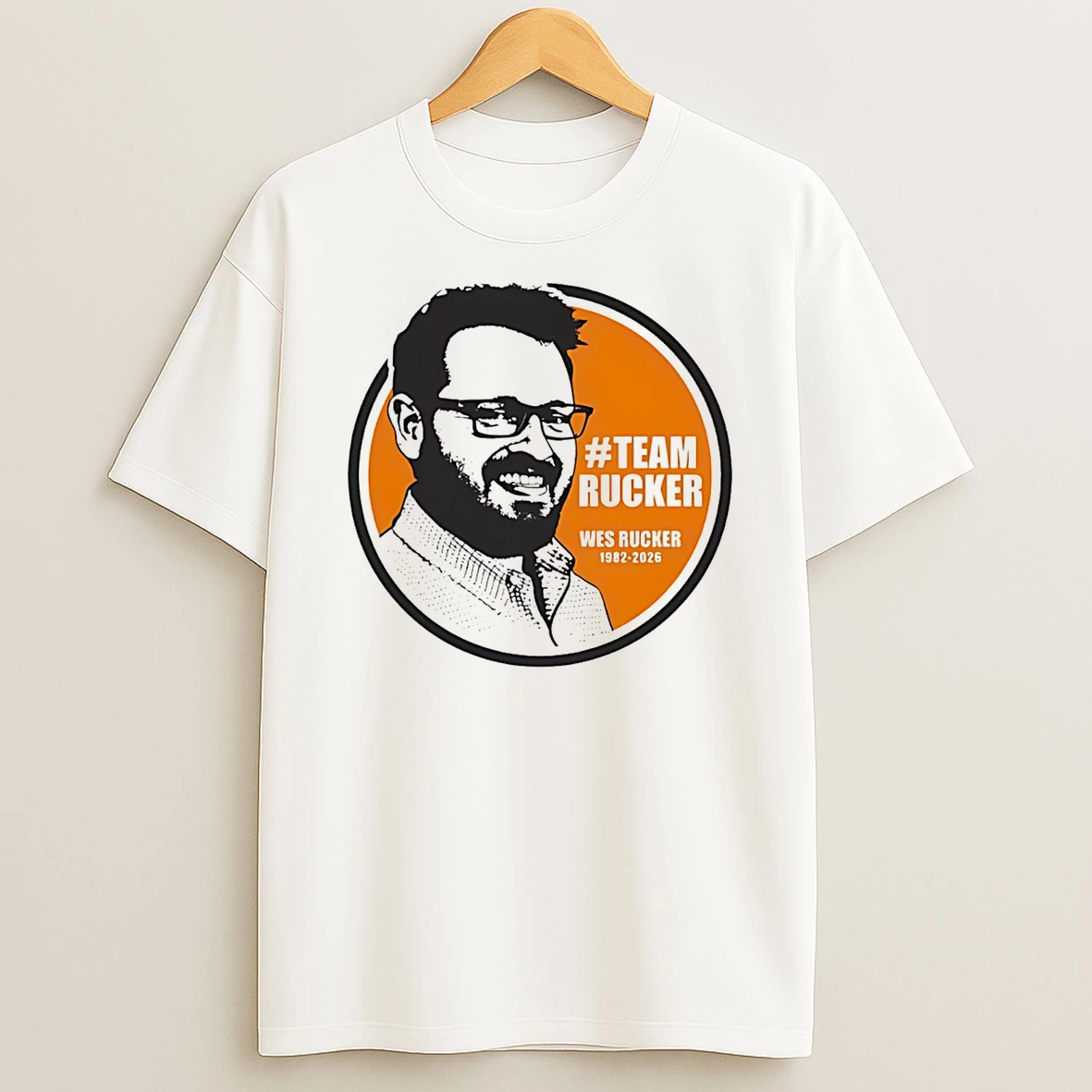 Wes Rucker Memorial Team Rucker Tennessee Volunteers T Shirt