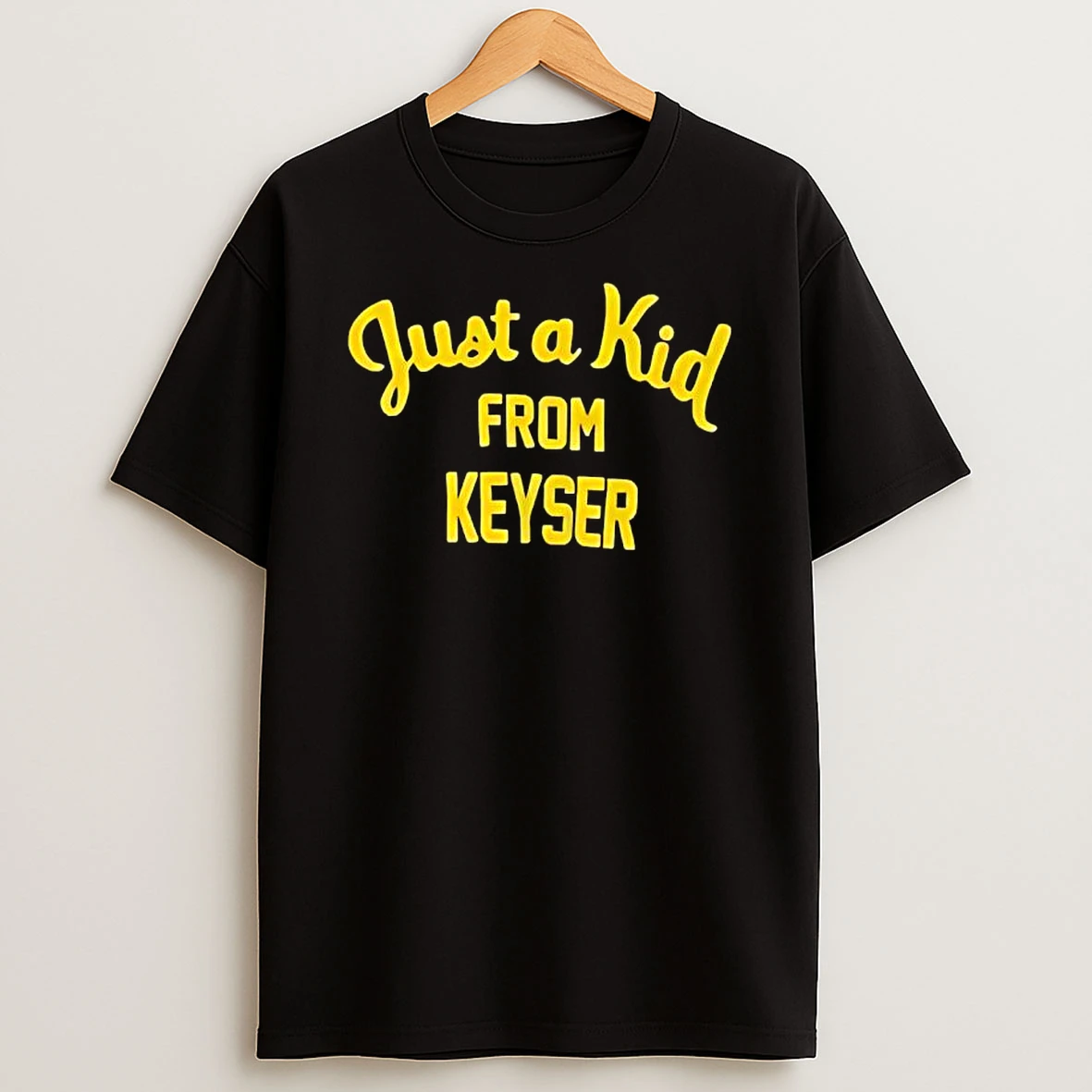 West Virginia Mountaineers Just A Kid From Keyser T Shirt