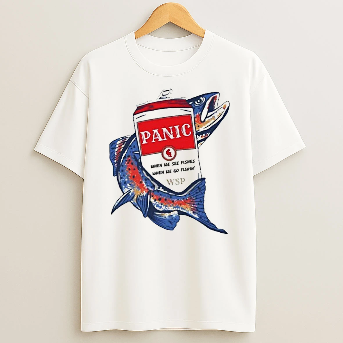 Widespread Panic Wsmfp Fishing Lot T Shirt