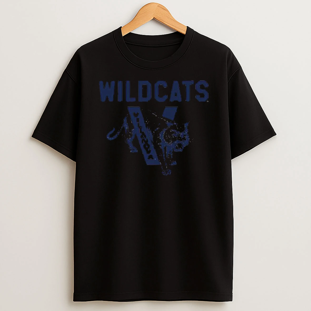 Wildcats Retro Mascot Vintage T Shirt