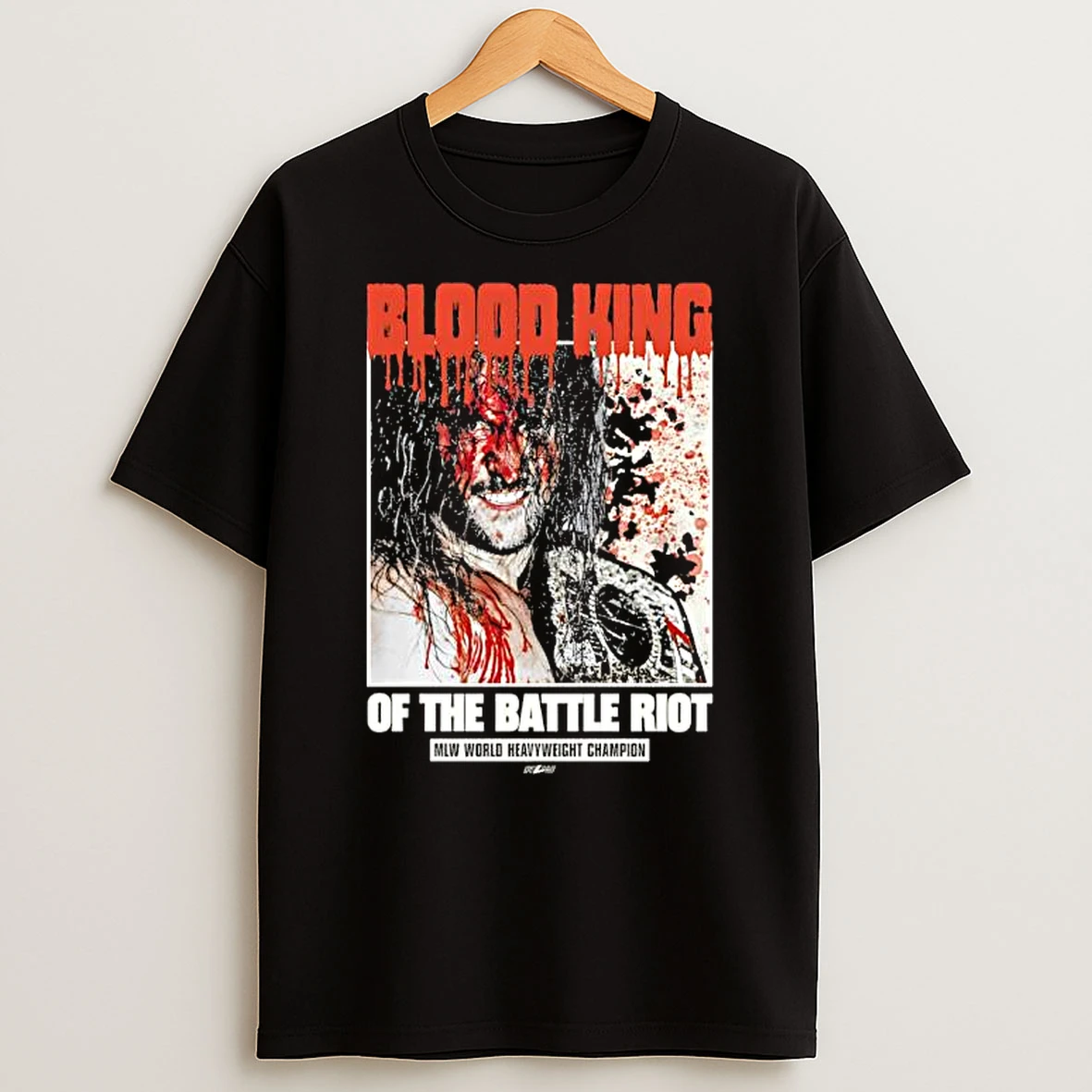 William Ospreay Blood King Of The Battle Riot T Shirt