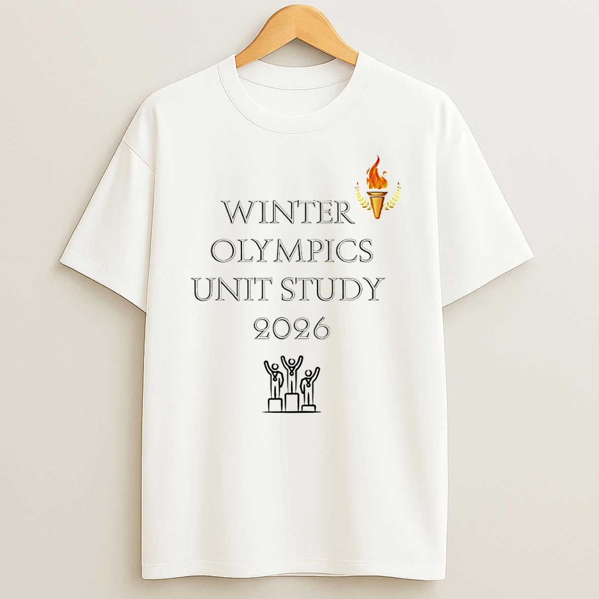 Winter Olympics Unit Study 2026 Vintage T Shirt